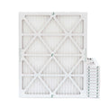 12 Pack of 15x20x1 MERV 10 Pleated Air Filters by Glasfloss. Actual Size: 14-1/2 x 19-1/2 x 7/8