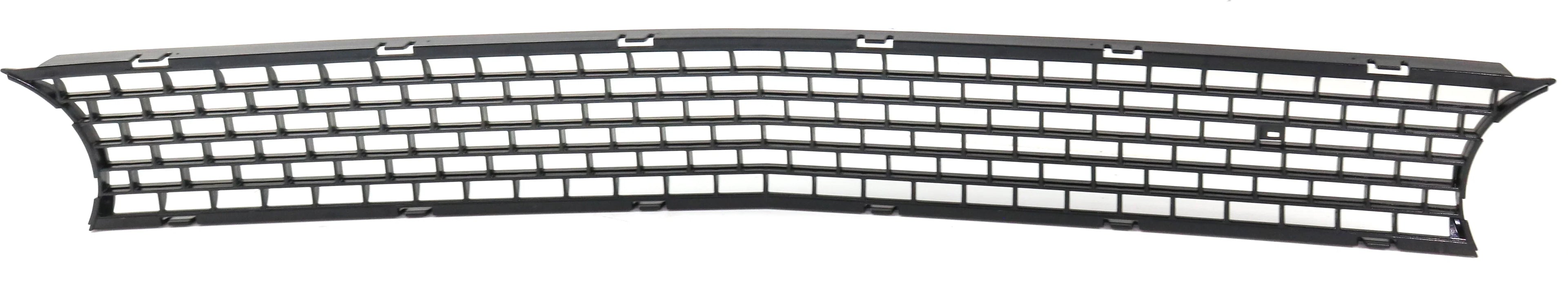 Grille Assembly Compatible with DODGE CHALLENGER 2015-2017 Textured Black SRT Hellcat Model