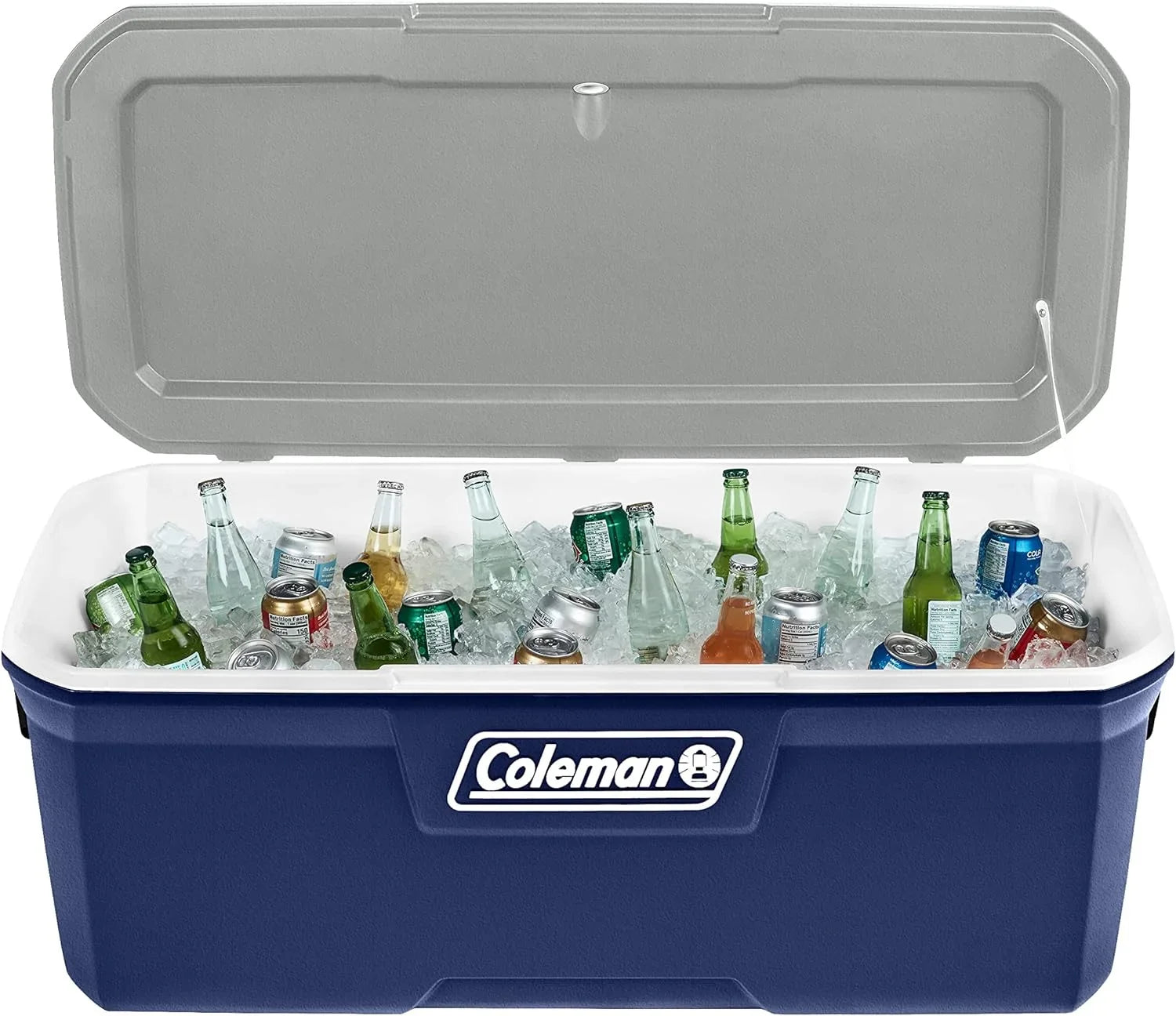 YANPO 316 Series Insulated Portable Cooler with Heavy Duty Handles, Leak-Proof Outdoor Hard Cooler Keeps Ice for up to 5 Days, Great for Beach, Camping, Tailgating, Sports, & More