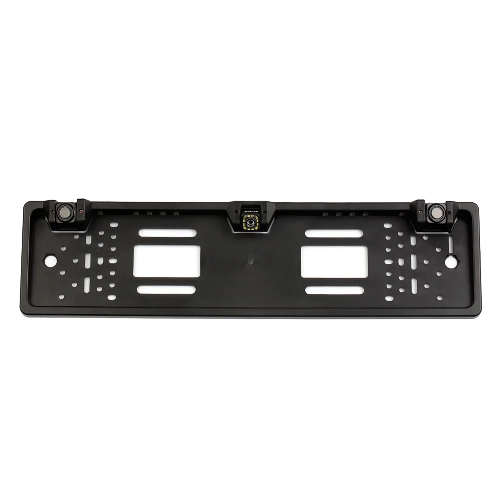 Eccomum European License Plate Frame Backup Camera 12 LED Rear View Camera with Reversing System Parking Sensor