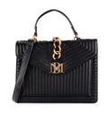 Kelly Quilted Crossbody Bag, Small Handbags for Women Leather Top-handle Purse Satchel Shoulder Bags