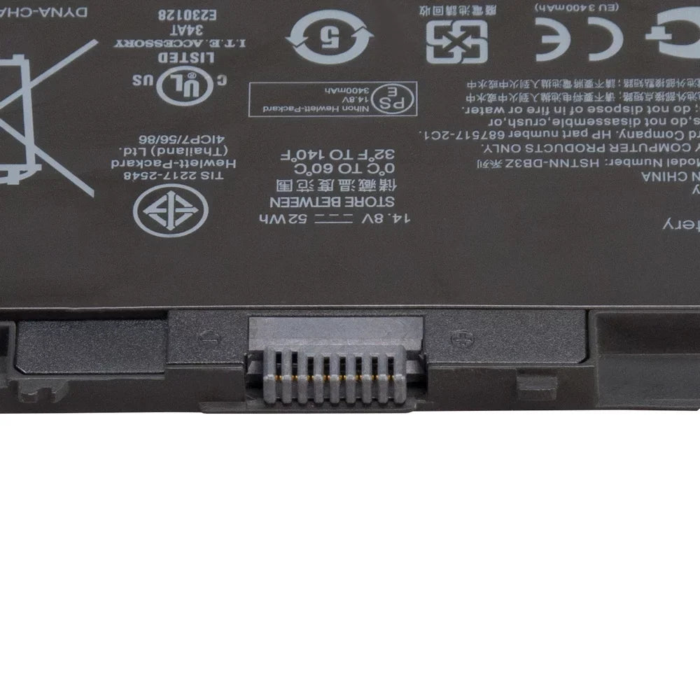 DR. BATTERY - Replacement for EliteBook Folio 9480m J5P78UT / 9480m J5P79UT / 9480m J5P80UT / 9480m J5P81UT / 9480m J5P82UT / H4Q48UT / HSTNN-DB3Z / HSTNN-LB5B / MA02025XL / 68757-2C1