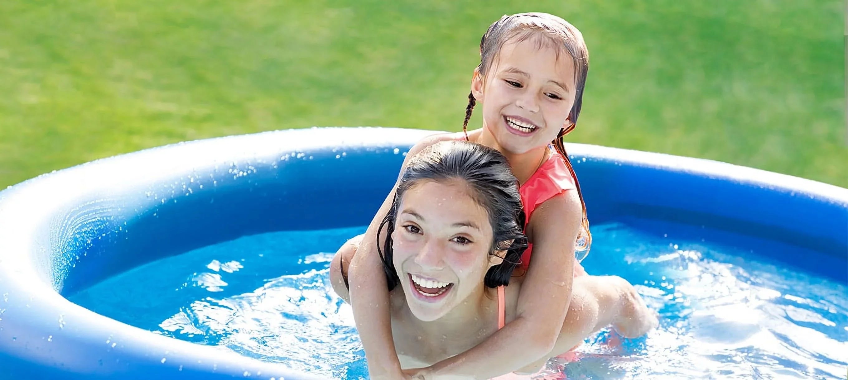 Intex 8 foot x 24 inch Easy Set Round Above Ground Swimming Pool with Filter Pump, 28107EH