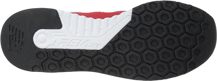 New Balance Mens 247 Decon V1 Sneakers, M11.5/W13, Red/White