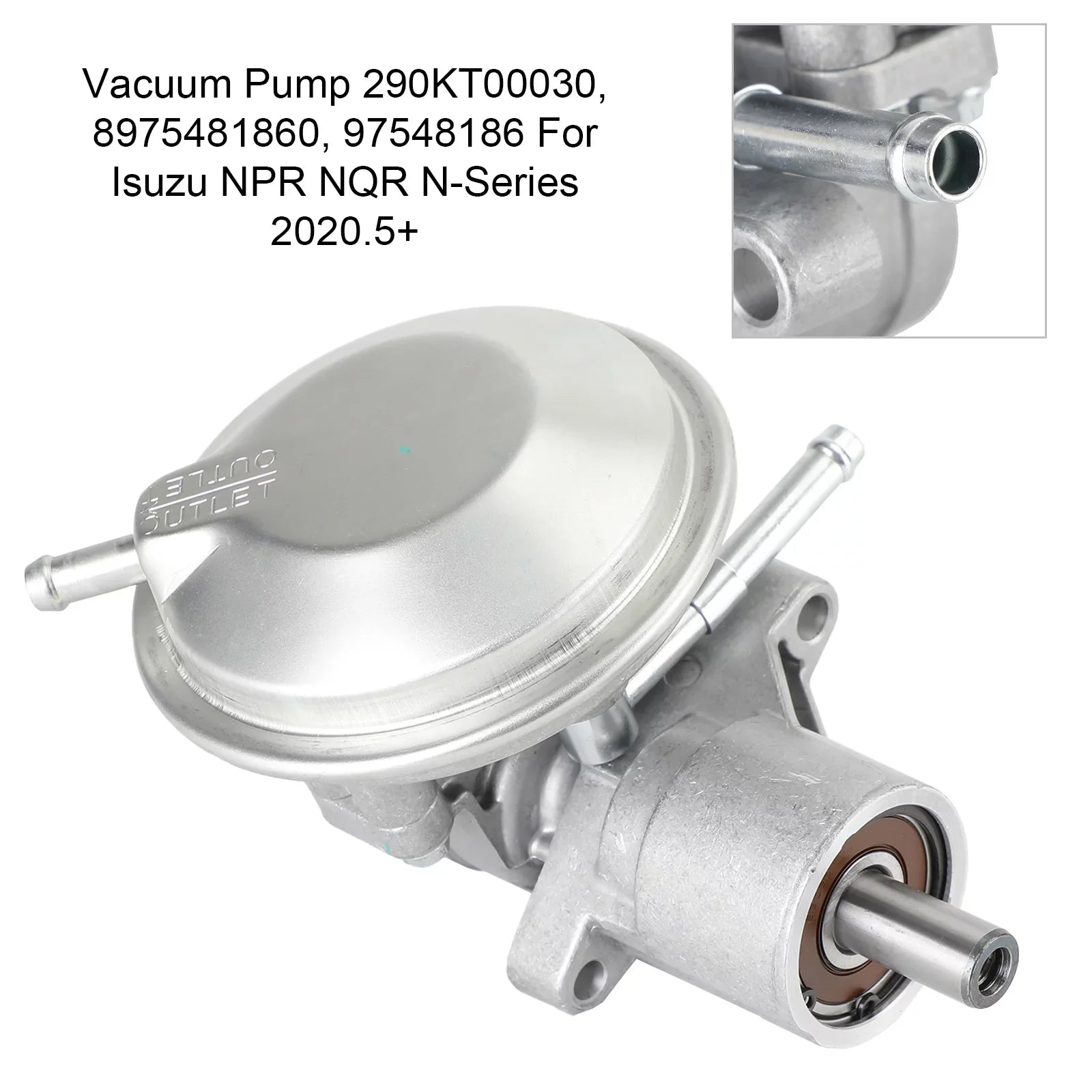 Vacuum Pump 290KT00030 8975481860 97548186 For Isuzu NPR NQR N-Series 2020.5+