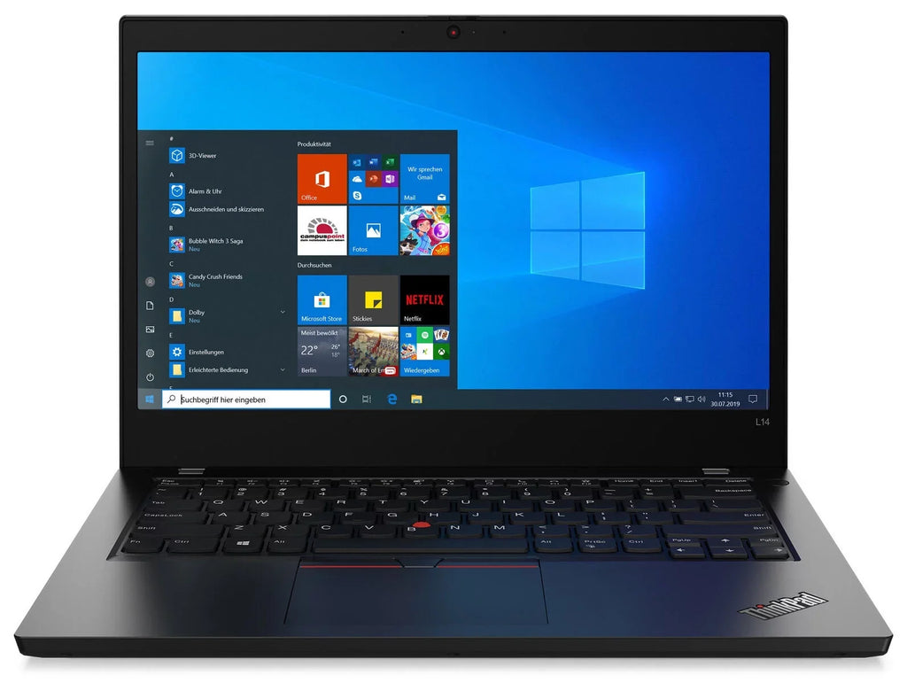 Restored ThinkPad L14 Gen 1 Home & Business Mobile pc ( Ryzen 5 PRO 4650U 6-Core, 14.0" 60Hz Full HD (1920x1080), Radeon, 32GB RAM, 256GB PCIe SSD, Wifi, USB 3.2, HDMI, Webcam, Win 11 Pro) (Refurbished)