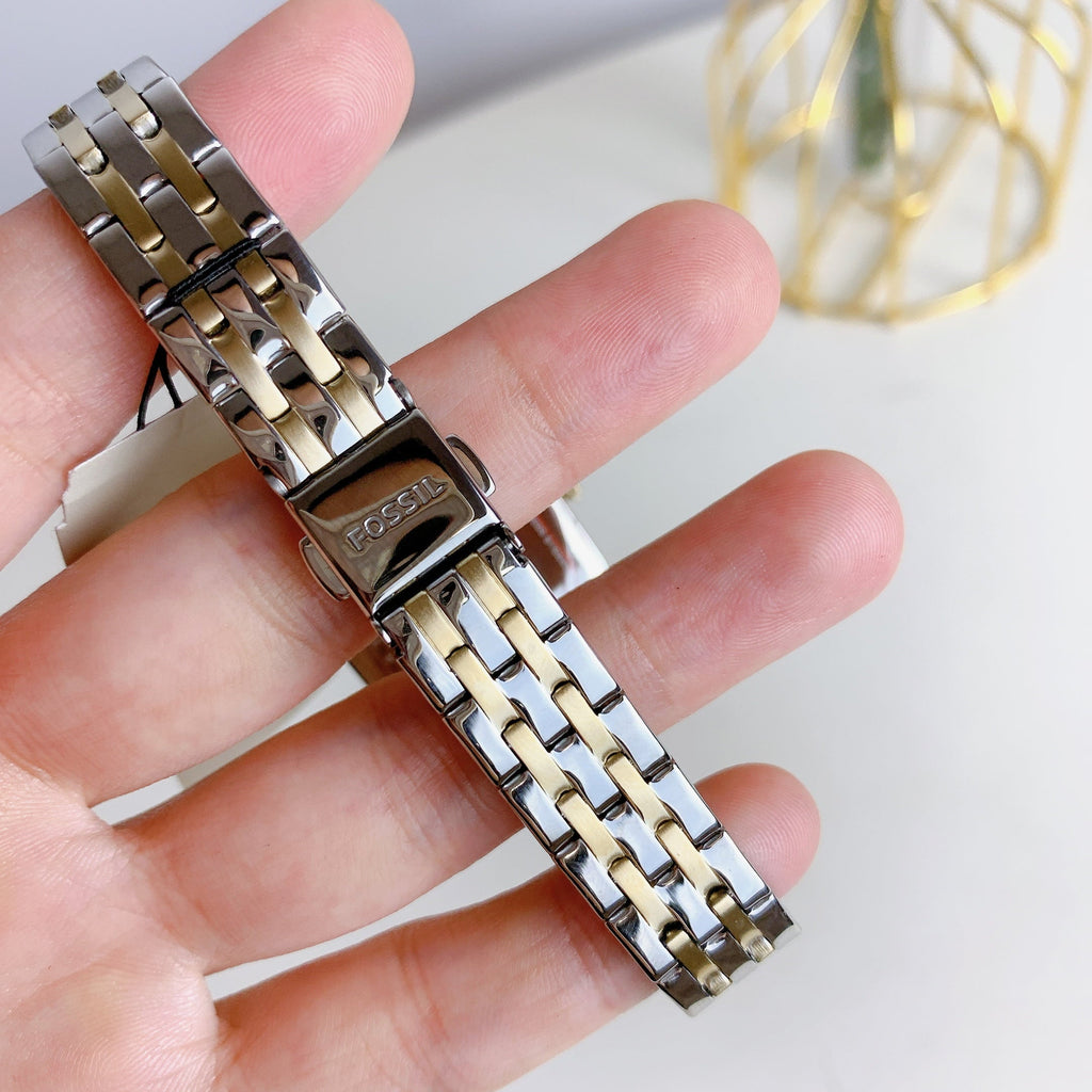 Fossil BQ3908 Colleen Three-Hand Two-Tone Stainless Steel Watch