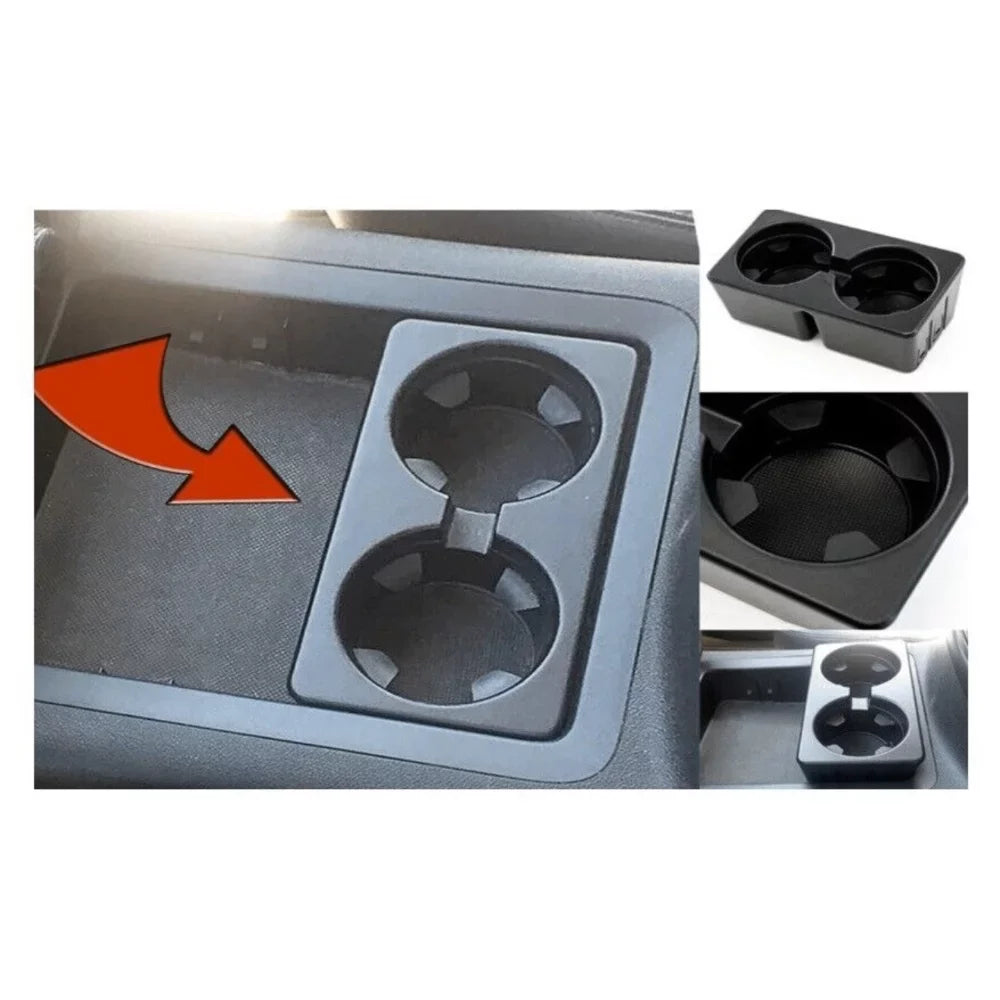 Floor Console Cup Holder Drink Fit 07-14 Chevy Tahoe Silverado Sierra Suburban
