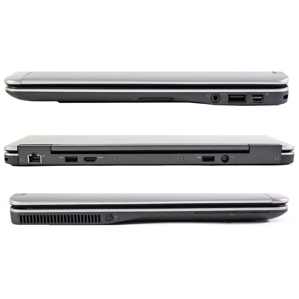 Second-hand Latitude E7240 i5 1.6GHz 8GB 256SSD Windows 10 Pro 64 12" Notebook Camera