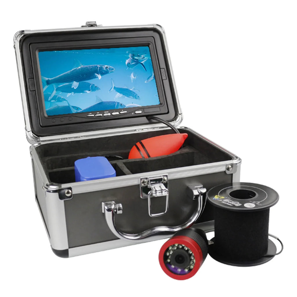 Erchang Fluid Fishing Camera Portable Fish Finder - 7 Inch Display Explore Depths of Boat, Kayak, Lake, and Sea Fishing with Ease