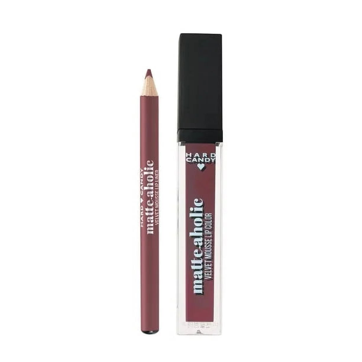 3 PACK HARD CANDY MATTE LIP COLOR KIT MATTE-ALCOHOLIC MAUVE ALONG 1527