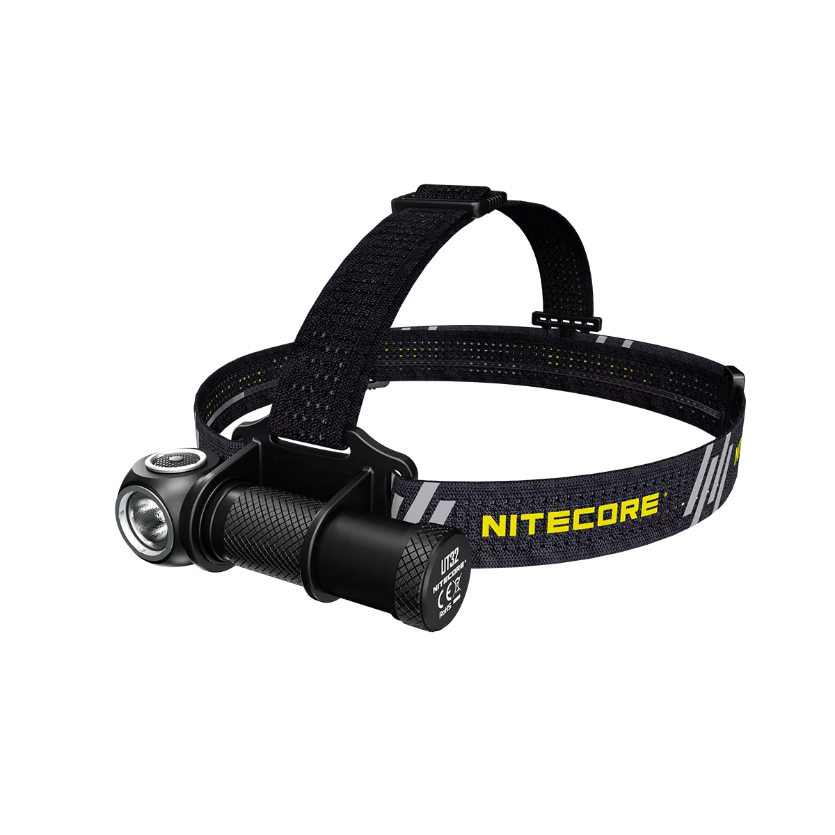 Value Bundle: Nitecore UT32 Dual Emitter Headlamp - (5700K, Cool White) - (3000K, Warm White) with 1x NL1834 Battery, 1x TINI Keychain Light (Random Color Choices) and Eco-Sensa A1 Magnetic Charger