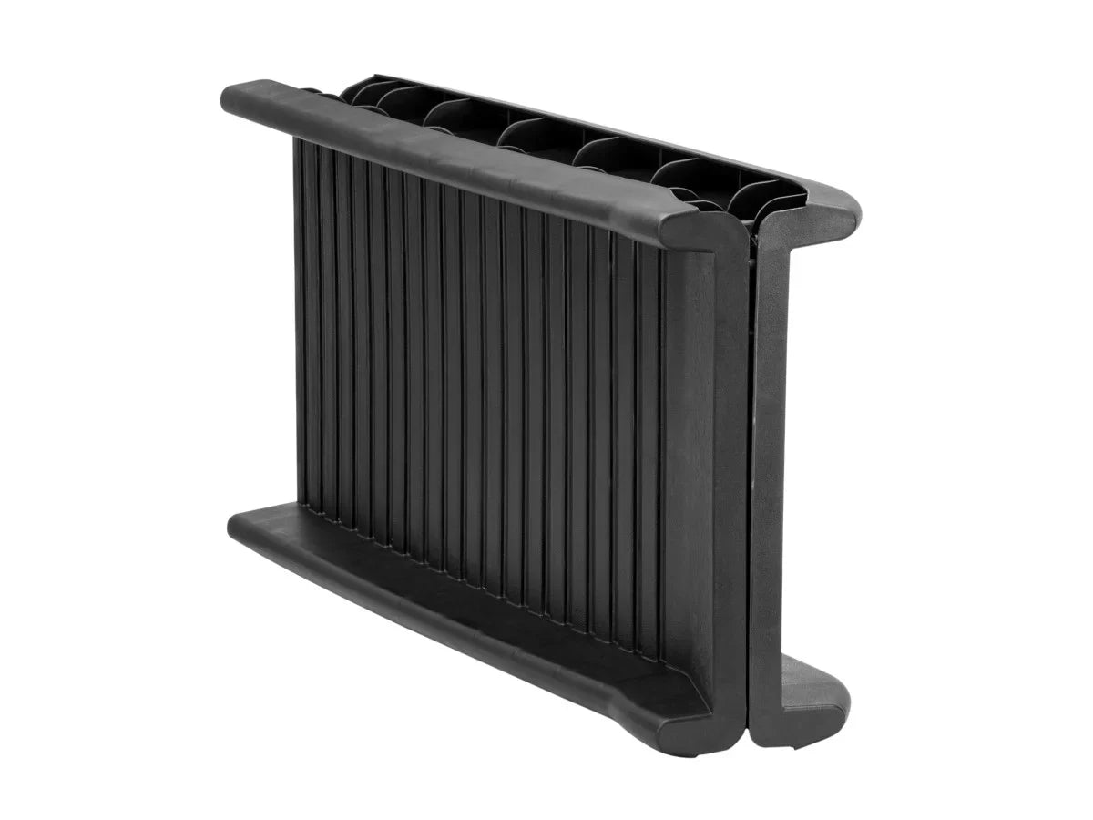 Portable Folding Dog Car Ramp, Pet Ramp Stairs Step Ladder for Large Dogs with Siderails, Non-Slip, Supports 150 lb, Easy Storage, Foldable for Truck, SUV, Bed, Boat