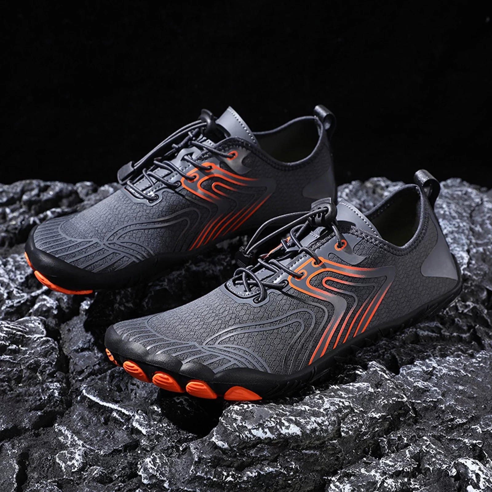 AdBFJAF Mens Sneakers 11 Wide Slip on Outdoor Couple Men Liquid Mountaineering Casual Sport Shoes Lace Up Beach Running Breathable Soft Bottom Shoes