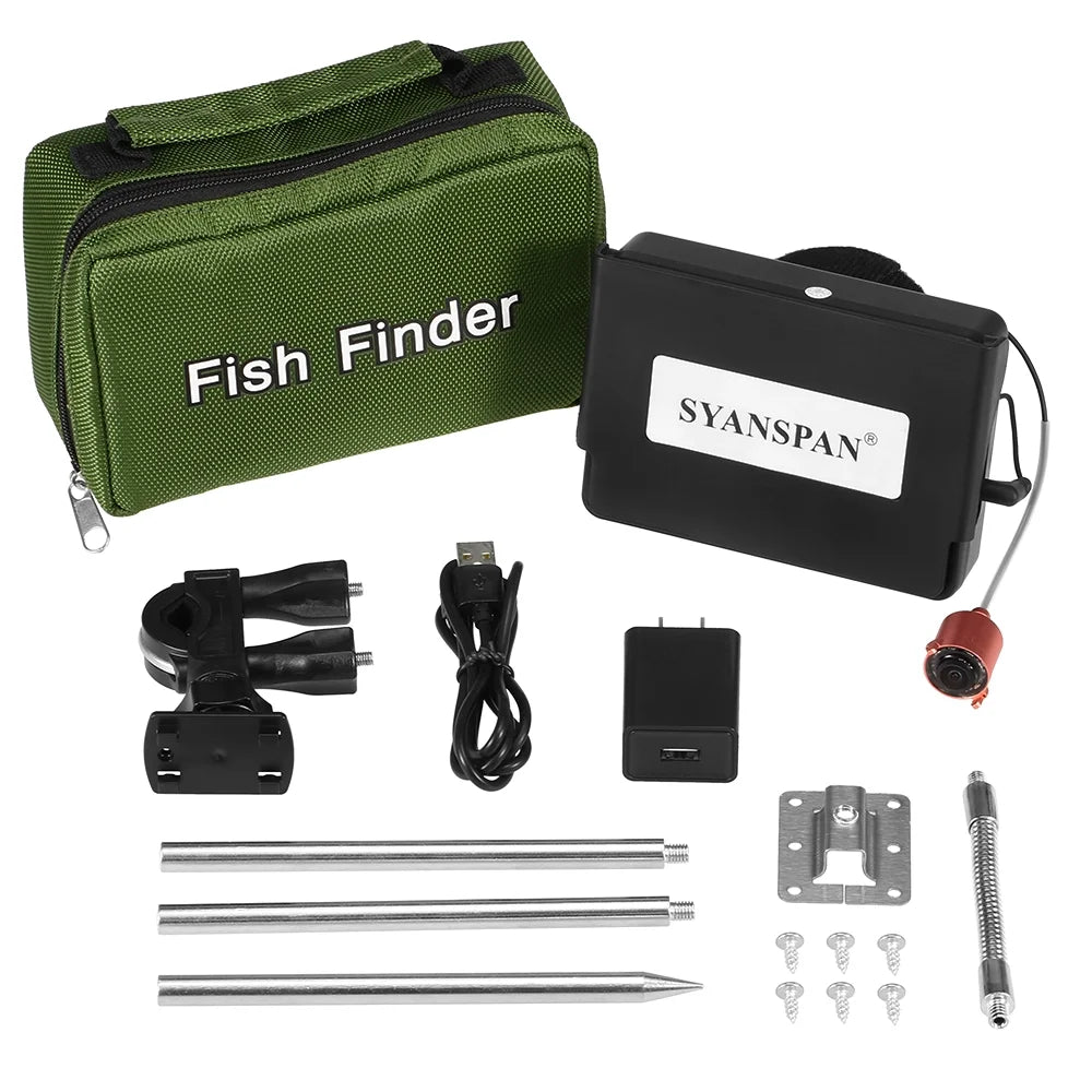 Nebublu 4.3 Inch Fluid Fishing Camera, Fish Finder with Night Vision, 20M Cable, Carry Bag