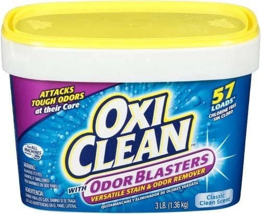 OxiClean with Odor Blasters Versatile Stain and Odor Remover Pack of 4