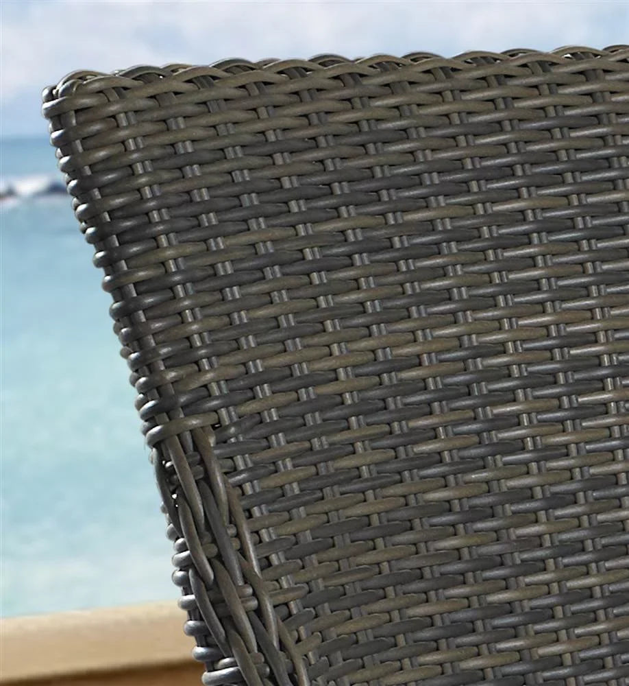Padmas Plantation Outdoor Alfresco Dining Chair - Crocodile Rattan