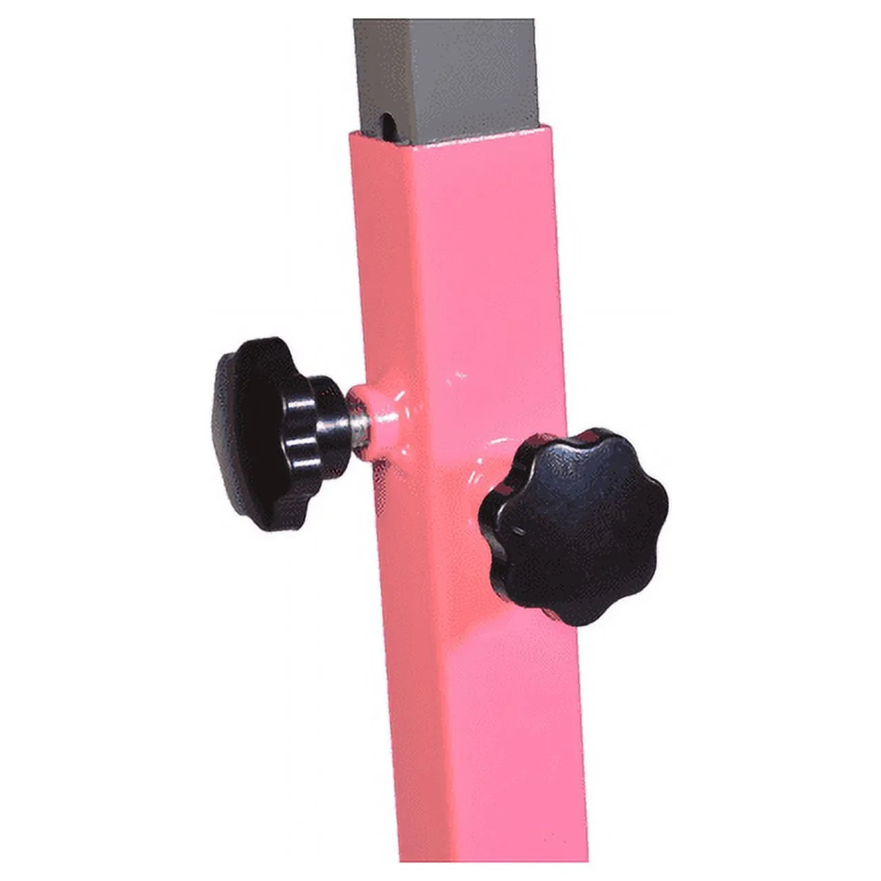 5-Star TD Pink Gymnastic Kip Bar, Adjustable 3-5FT, Kids Junior Training, Heavy-Duty, Curved Legs, Home Gym Equipment