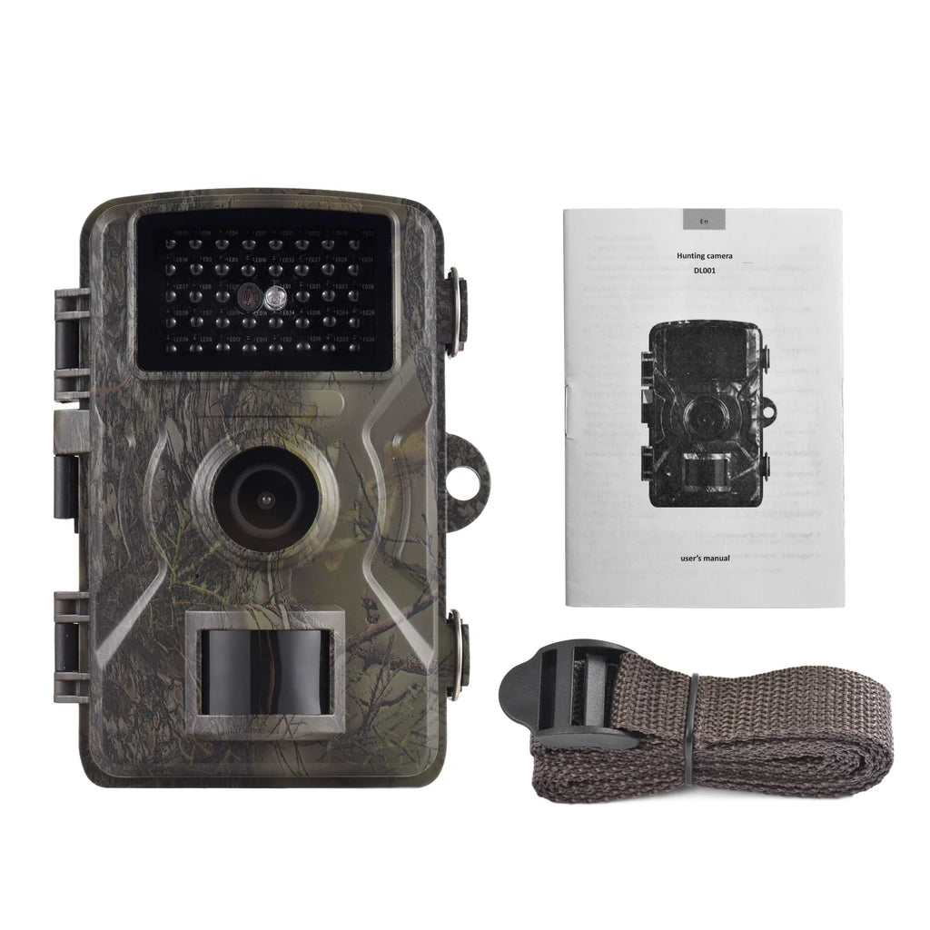 Meterk 1080P Trail Camera 16MP Wildlife Camera Tracking Camera with 2.0 Inch TFT Color Monitor 0.8s Trigger Time Supports Infrared Night Vision Motion Activated IP66 Fluid