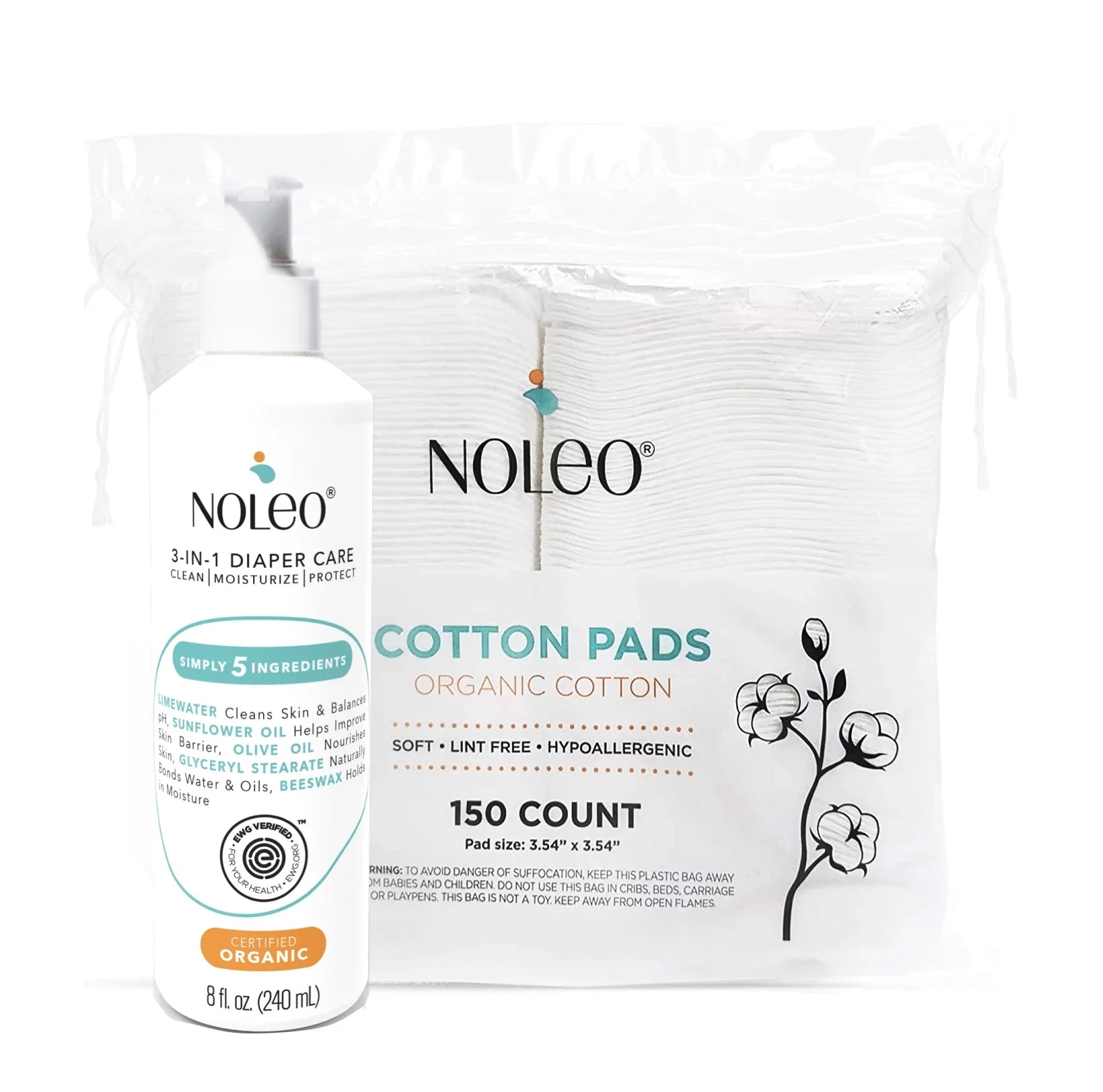 NOLEO DUO - Diaper Rash Treatment for Butt Rash