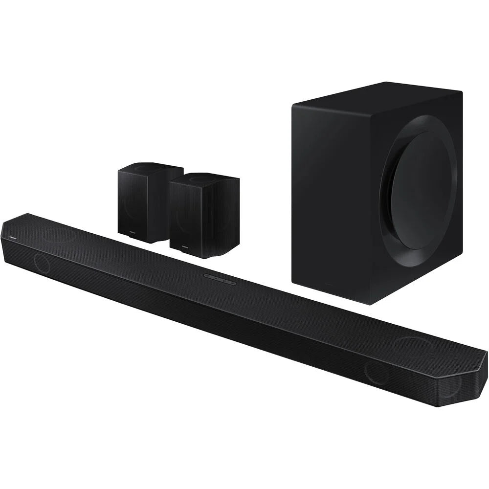 Restored - HW-Q990B/ZA 11.1.4ch Soundbar with Wireless Dolby Atmos / DTS:X and Rear Speakers - Black [Manufacturer Refurbished]