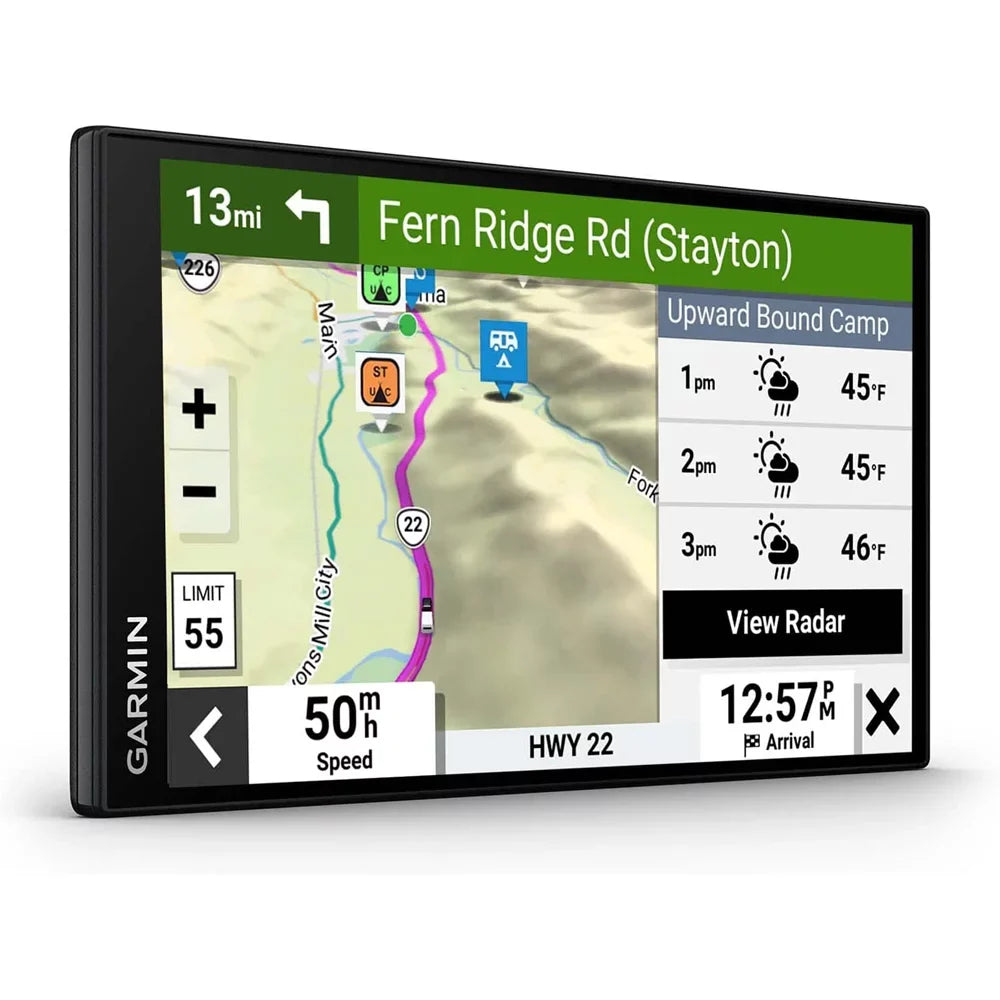 Garmin 010-02747-00 RV 795 7" RV GPS Navigator Bundle with Deco Gear Dual DC12V/24V Electronic Multifunction Car Socket and 7 Inch Hard EVA Case with Zipper for Tablets and GPS