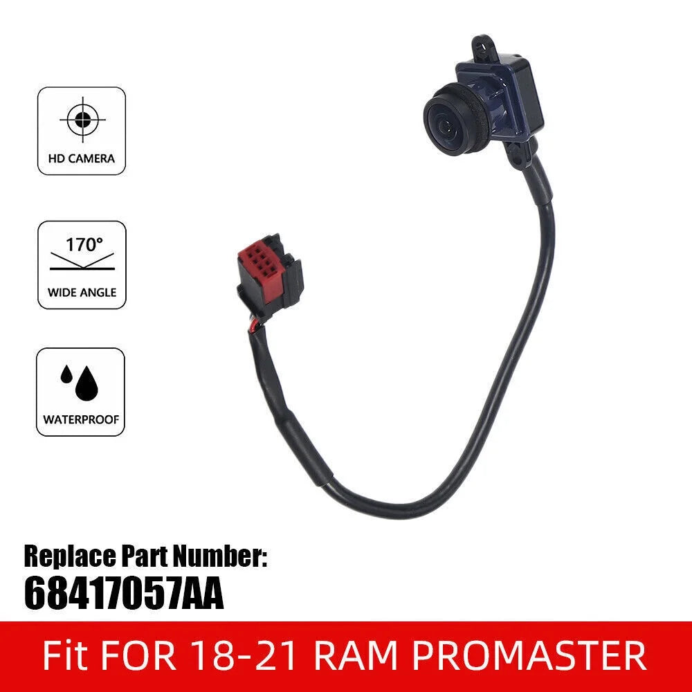 Enhance Safety & Visibility Rear View Camera RAM PROMASTER, 1500 2500 3500 2018-2021