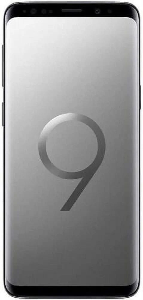 Restored Galaxy S9+ Dual Sim G9650/DS (Brazil/China Unlocked) 128GB Titanium Gray (Refurbished)