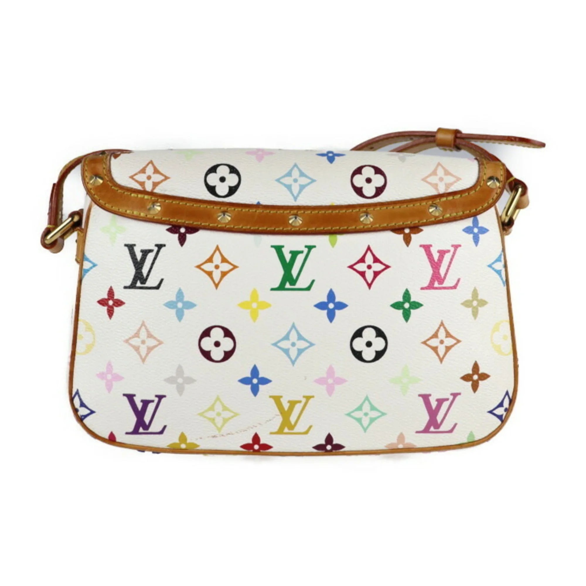 Pre-Owned LOUIS VUITTON Louis Vuitton shoulder bag M92661 monogram canvas multicolor Sologne (Good)
