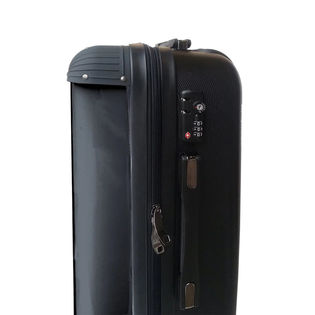 Rocksax Unisex The Beatles Official Tour Series Luggage/Suitcase By Rocksax - Tickets - Carry On 52L