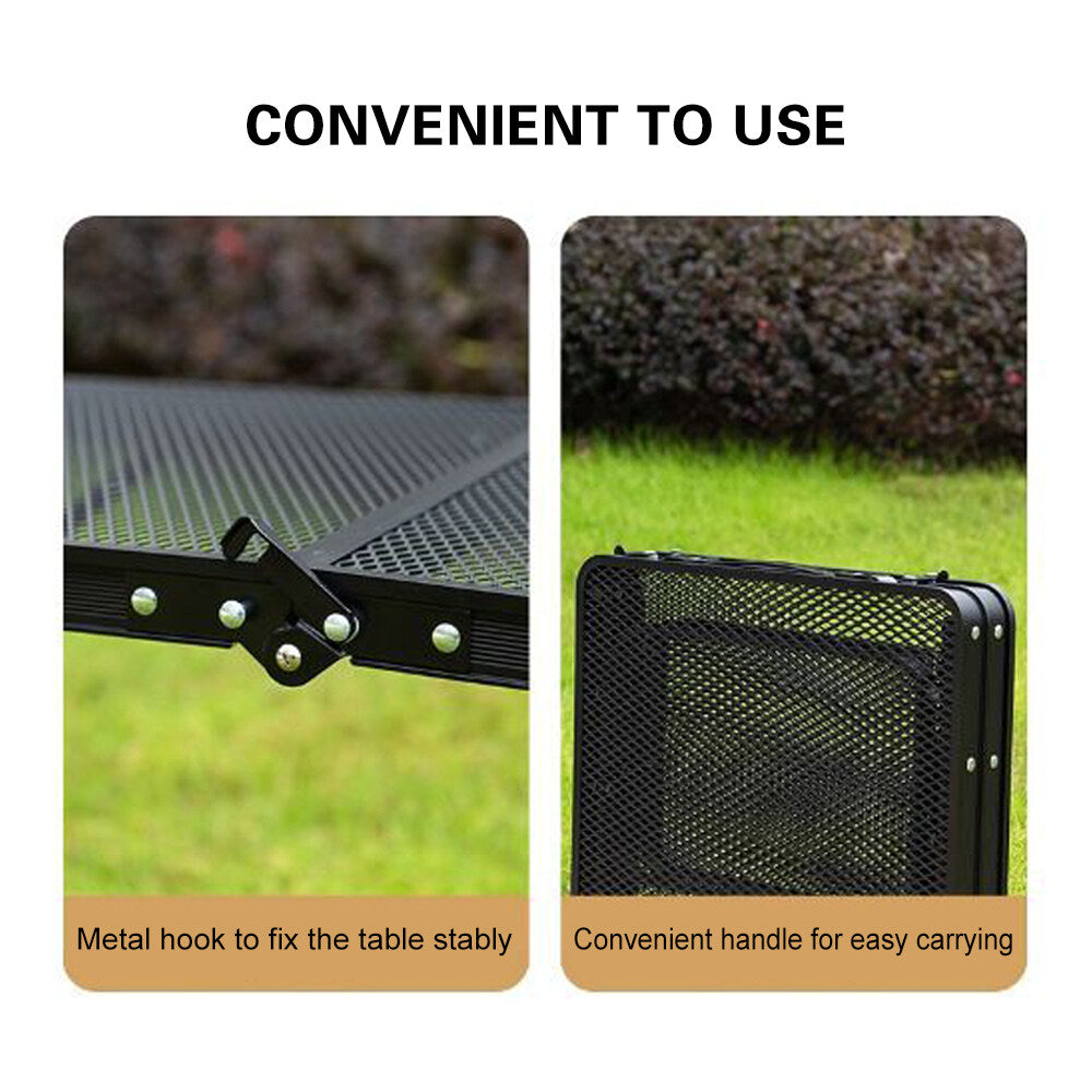 Lixada Folding Camping Table Outdoor Picnic Cooking Station Food Prep Table