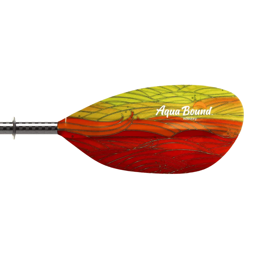 Aqua Bound Whiskey Fiberglass 2-Piece Straight Shaft Kayak Paddle