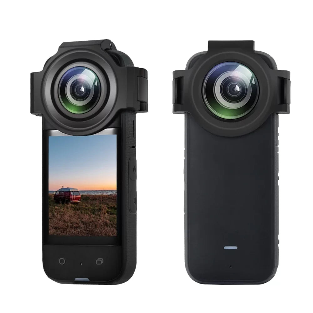 Lens Protective Cover for Panoramic Camera - Compatible with Insta360 X3 Camera