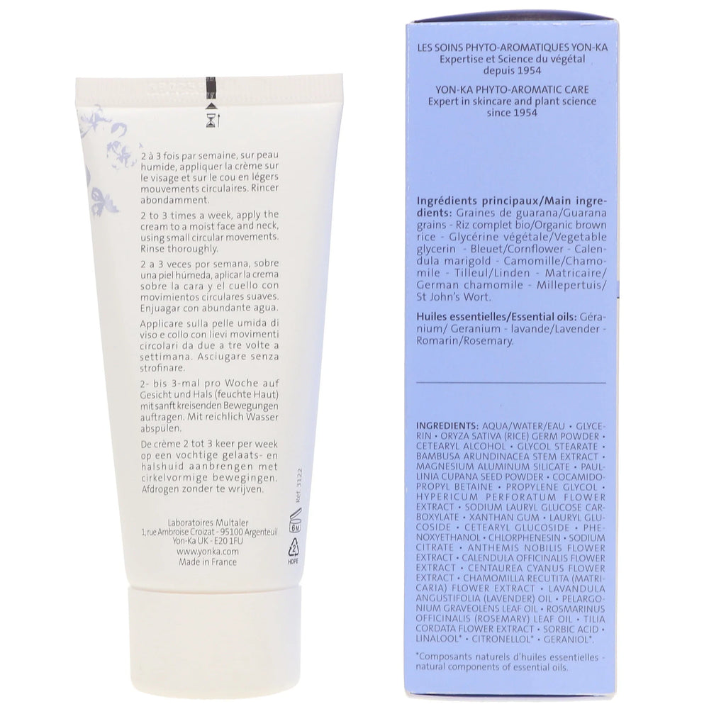 Yon-Ka GUARANA SCRUB Gently Exfoliating Detoxifying Scrub 1.87 oz