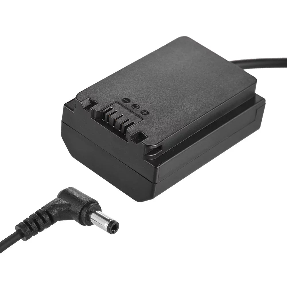 Andoer NP FZ100 Dummy Battery Pack Adapter for A7III A9 A7RIII A7SIII, with Spring Cable