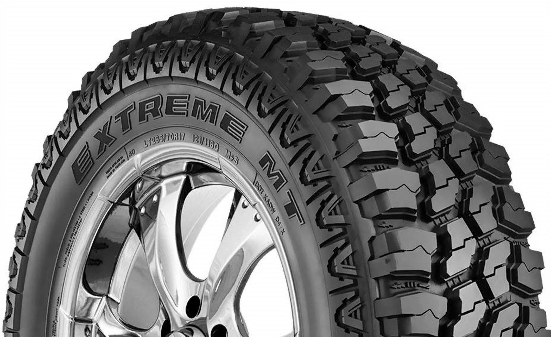 4 Mud Claw Extreme M/T LT 285/70R17 121/118Q All Terrain Off-Road Truck Mud Tire MCX84 / 285/70/17 / 2857017