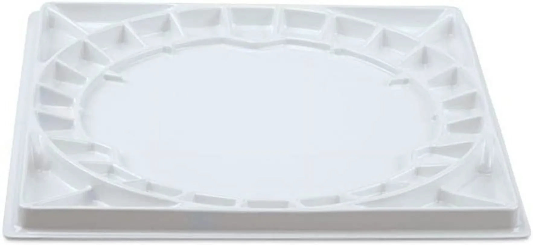 Jack Richeson Stephen Quiller Plastic Paint Palette, 14 3/4 by 14 3/4 inches