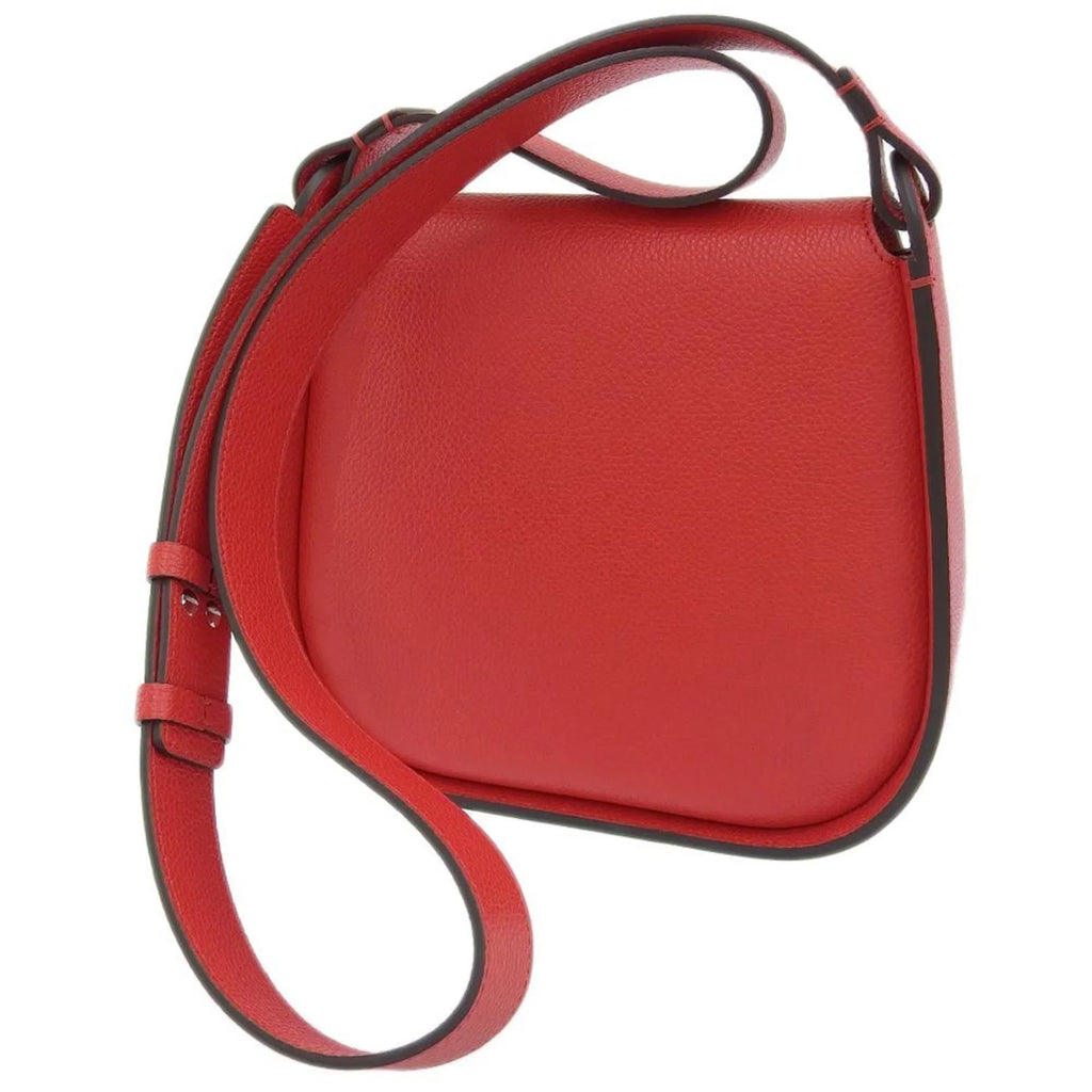 Pre-Owned Giorgio Armani One Shoulder Bag Leather Red (Like New)