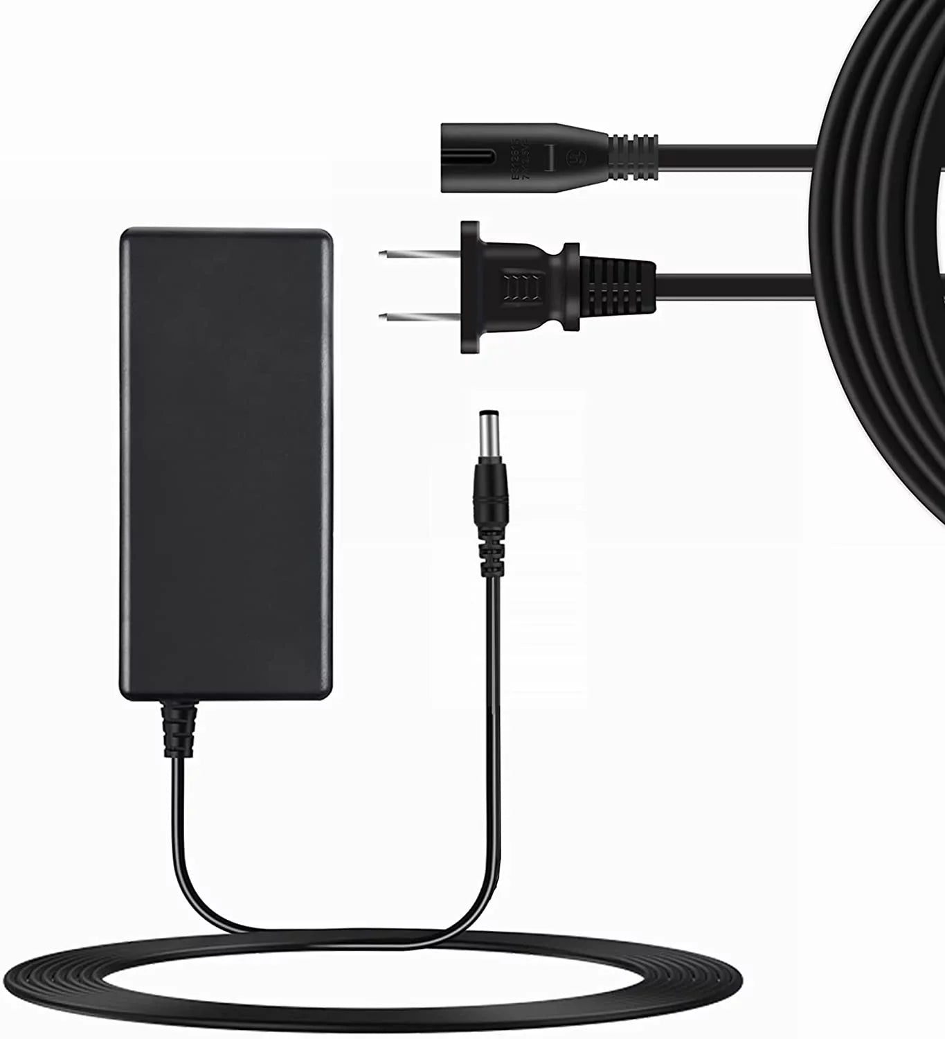 FITE ON arrel Round Plug Tip AC / DC Adaper For Linksys Cisco Small Business SRW208P SRW208P-K9-NA 8-Ports PoE Managed Ethernet Switch Power Supply Cord Cable PS Charger PSU
