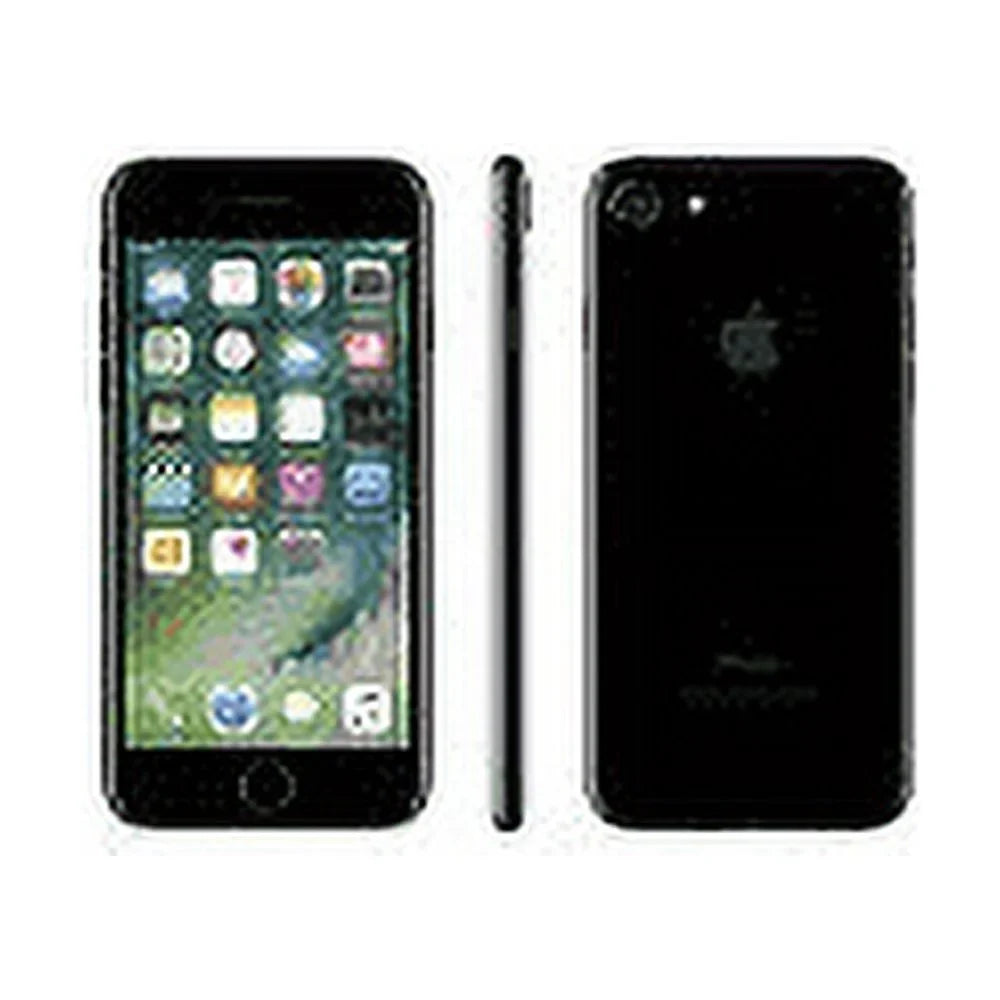 Restored iPhone 7 128GB Jet Black Fully Unlocked (Verizon + AT&T + T-Mobile + Sprint) (Refurbished)