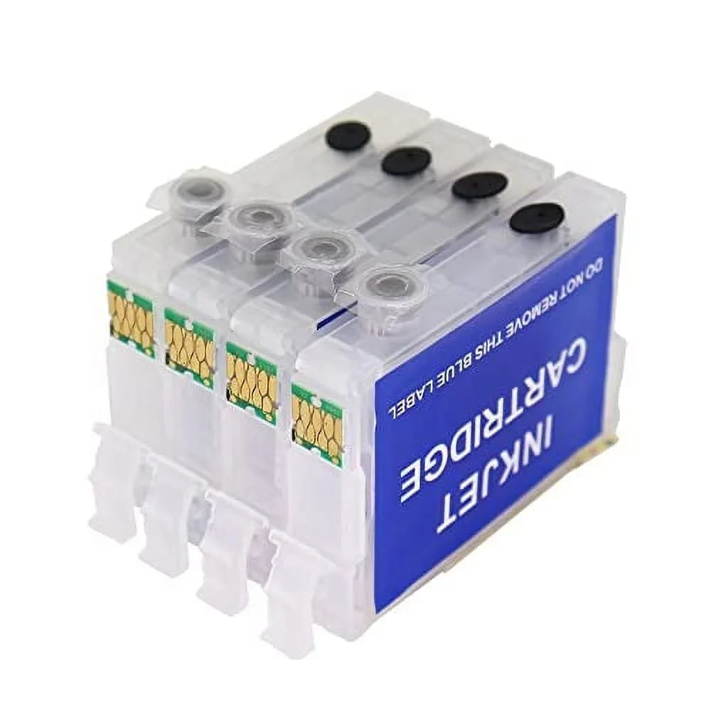 Conversion Pigment, Dye, Sublimation Ink Cartridges Empty Ink Cartridge with Single-use Chip for Epson 212XL 212 XL Fit for XP-4100 4105 WF-2830 WF-2850 Printer DTF Printing