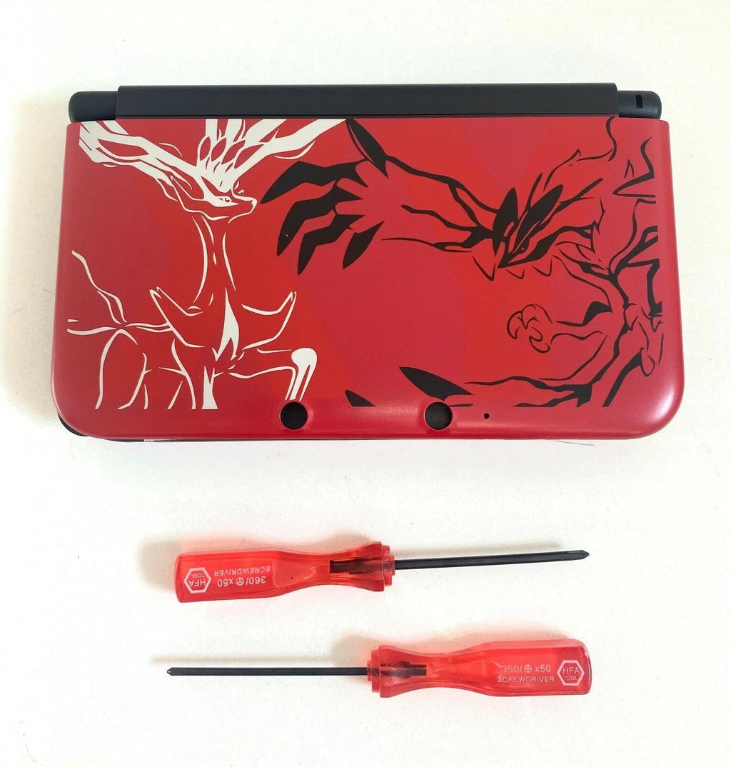 Replacement Housing for 2015 Nintendo 3DS XL Shell Display Tools Pokemon Red