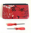 Replacement Housing for 2015 Nintendo 3DS XL Shell Display Tools Pokemon Red