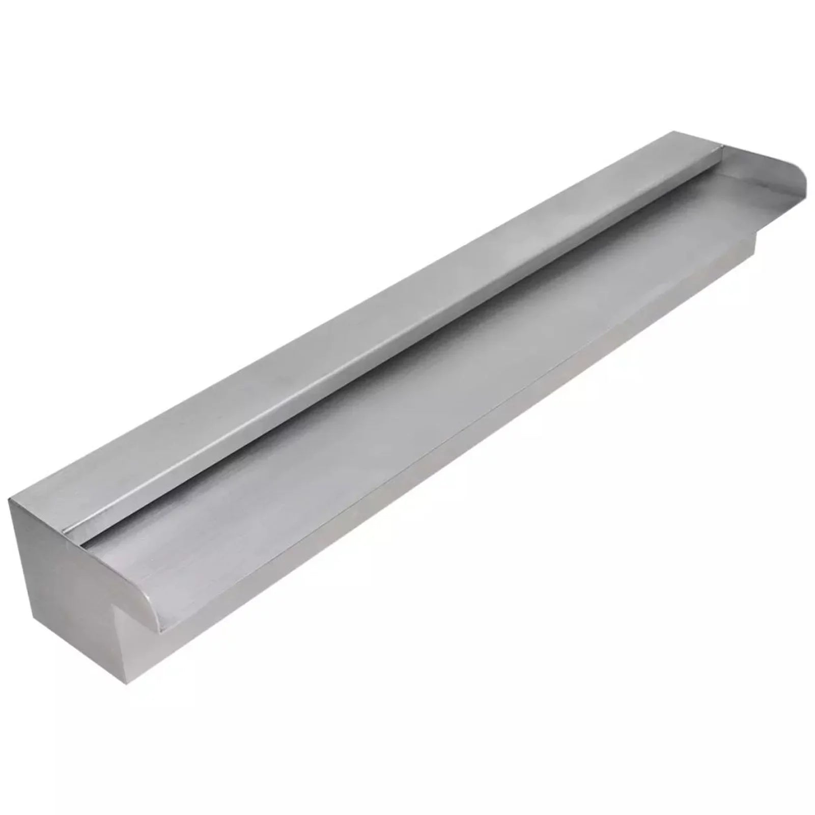 Andoer ,23.6 X 4.5 Stainless Steel 23.6" Fluid Pool X 4.5 X Feature SpillwayPatio Pool 23.6 Liquid Above Pool Steel Pool Slide Fluid Pond Fluid Spillway Pond With Inches (w X