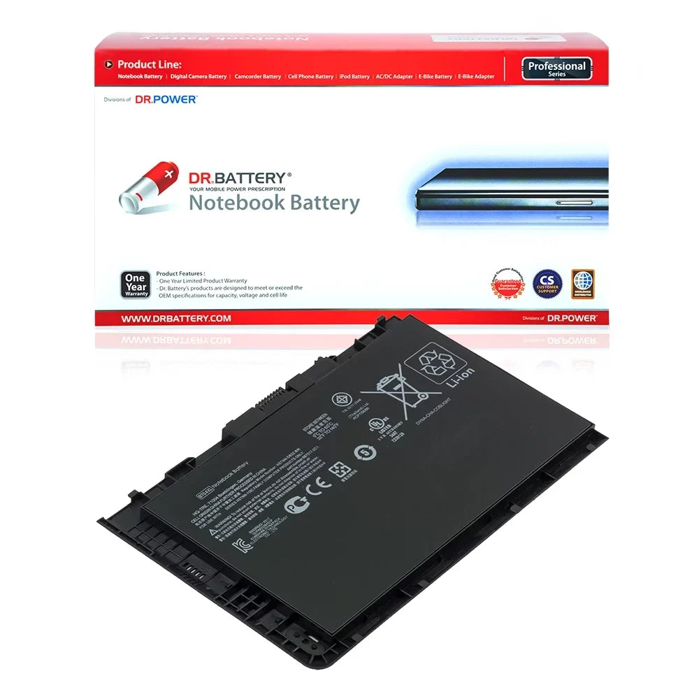 DR. BATTERY - Replacement for EliteBook Folio 9480m J5P78UT / 9480m J5P79UT / 9480m J5P80UT / 9480m J5P81UT / 9480m J5P82UT / H4Q48UT / HSTNN-DB3Z / HSTNN-LB5B / MA02025XL / 68757-2C1