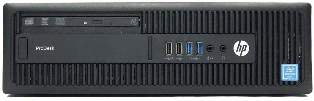 Restored 600 G2 Desktop Computer Pentium G4400 3.3GHz CPU 8GB Ram, 2TB HDD, New 20" LCD, Keyboard & Mouse, WiFi, DVD, Win10 Pro PC (Refurbished)