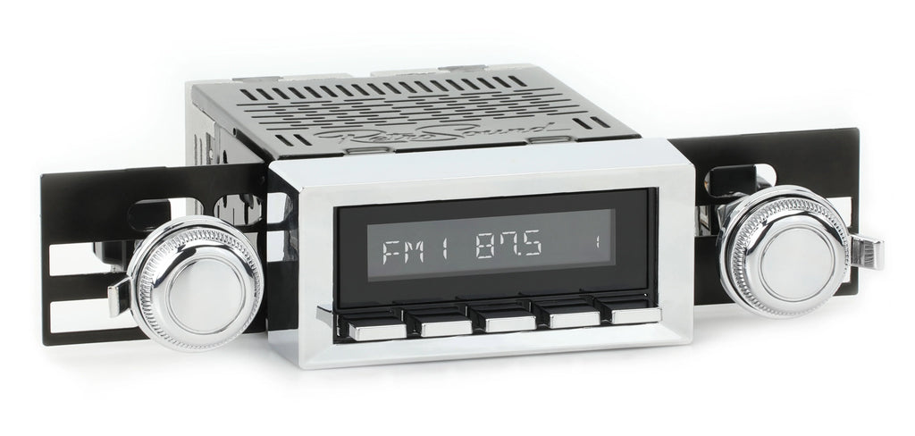 RetroRadio Compatible with 1981-85 Jeep CJ8/Scrambler Features Include Bluetooth, AUX, AM/FM LABC-M1-116-03P-73PJ1
