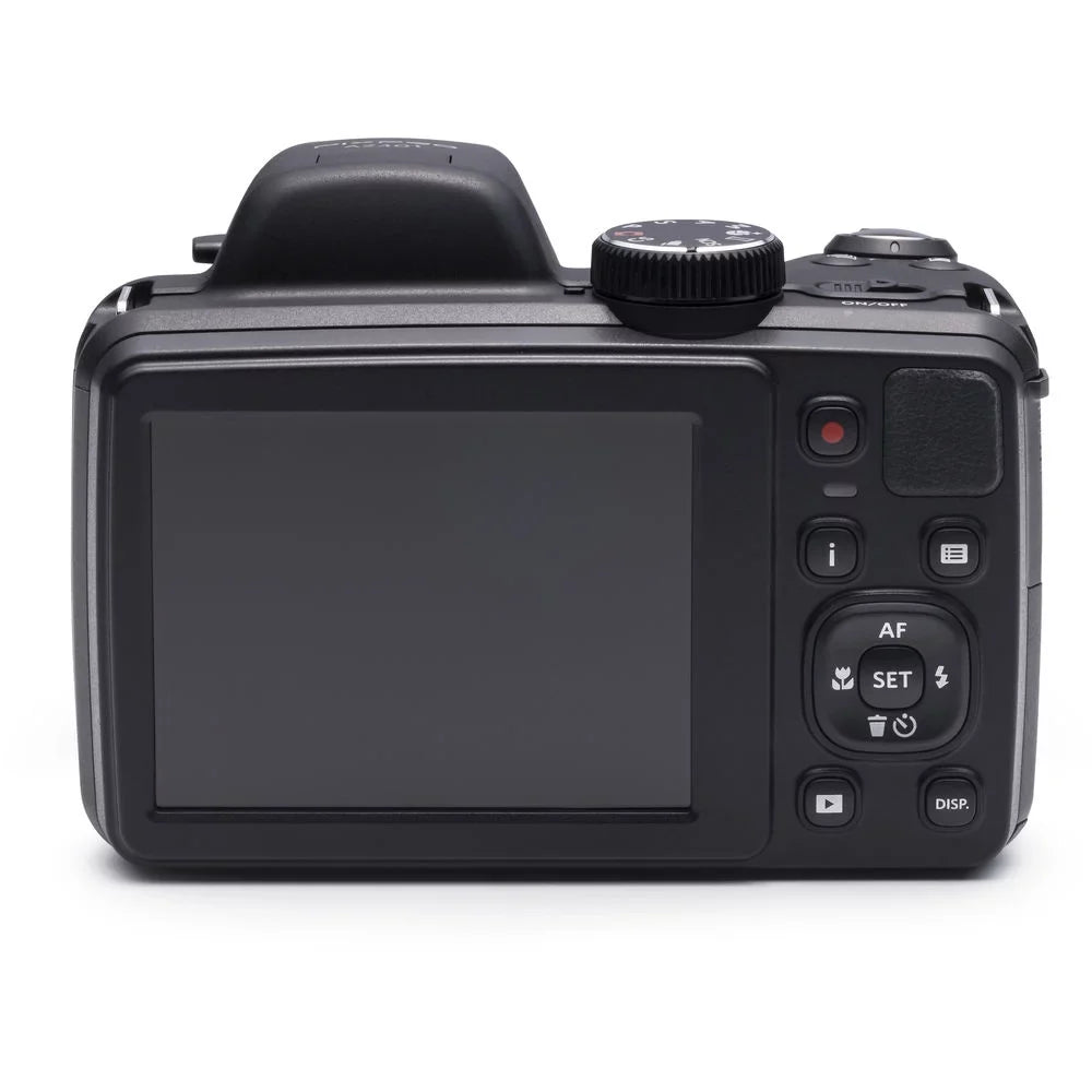 Kodak PIXPRO AZ401 Digital Camera (Black) + Extra Battery + LED - 128GB Kit