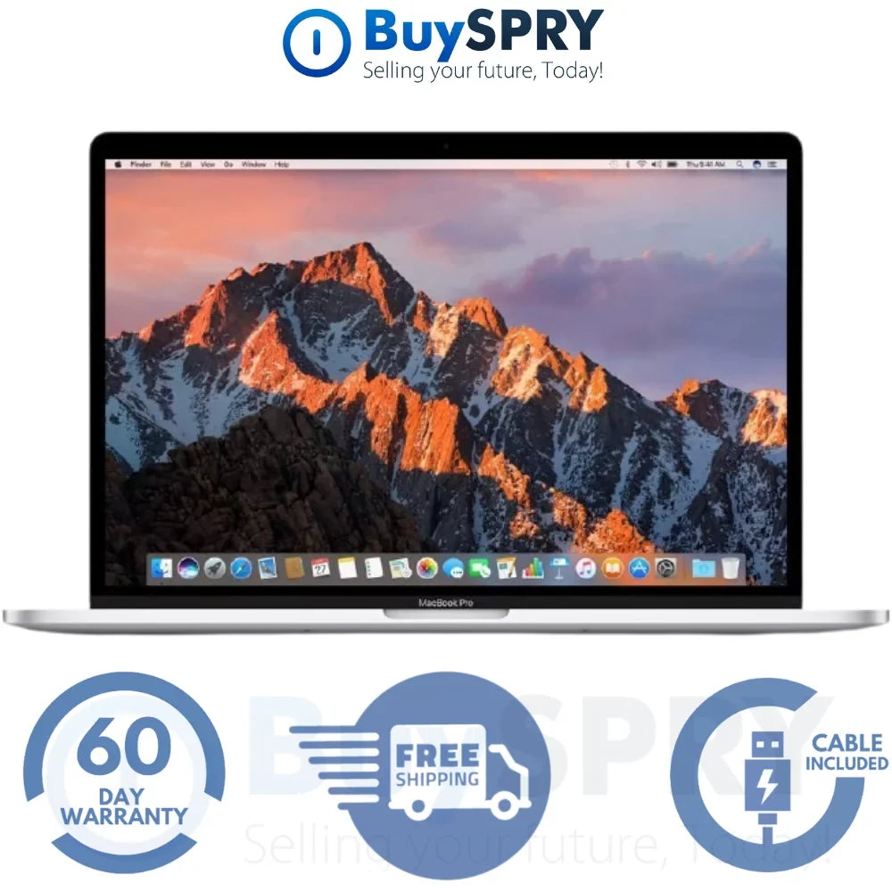 MacBook Pro (16GB RAM, 512GB SSD) MPTV2LL/A (Mid-2017) with Touch Bar - Silver - Refurbished (R2 Certified)