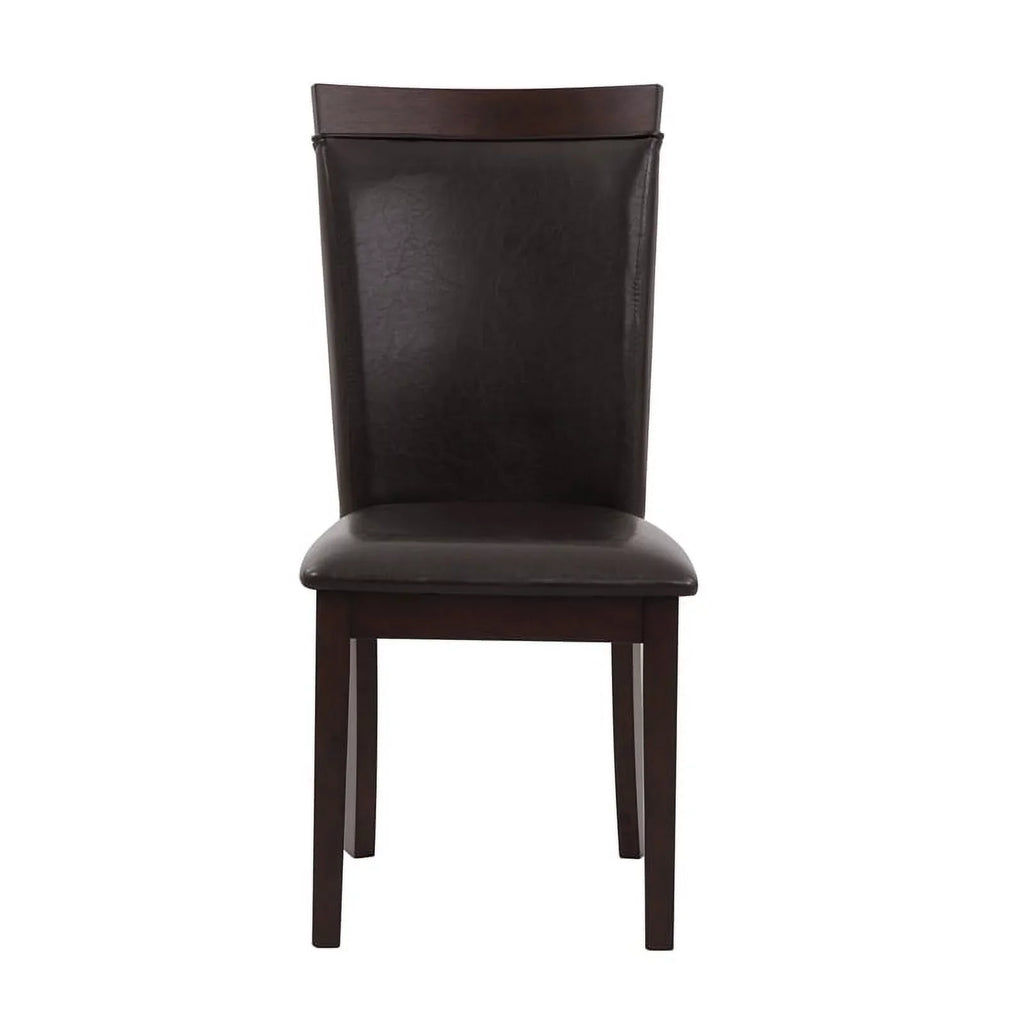 Lexicon Shankmen 5 Piece Wood Dining Set in Espresso
